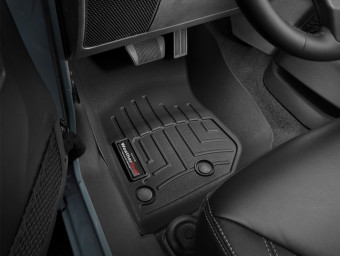 Ковры резиновые WeatherTech Jeep Wrangler JK 14+ передние черные 445731 - Фото 0