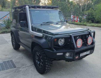 Выносной воздухозаборник нерж.сталь ARB Torqit Suzuki Jimny/XL 18+ SN02SS