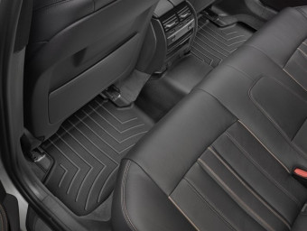 Ковры резиновые WeatherTech BMW 5 (G30/G31) 17+ задние черные 4410892