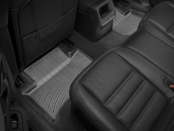 Ковры резиновые WeatherTech Porsche Macan 14+ задние черные 442303