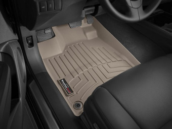 Ковры резиновые WeatherTech передние беж. Acura RDX (13-18) 454711