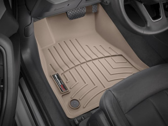 Ковры резиновые WeatherTech передние беж. Audi A5 18+ 459371