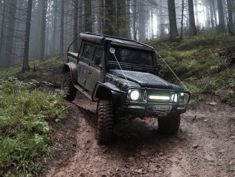 Колёсные редукторы WEREWOLF на Land Rover 90/110/130