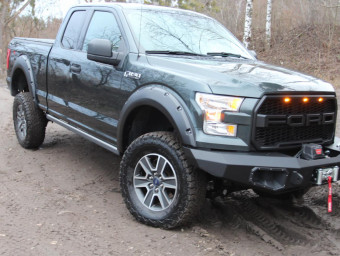 Расширители крыла под покраску (матові) Ford F150 15+