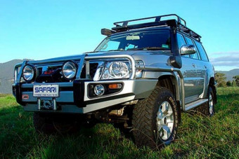 Выносной воздухозаборник SAFARI Nissan Patrol Y61/GU 04+ SS17HFB