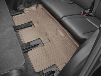 Ковры резиновые WeatherTech Toyota Hihlander 14+ третий ряд беж. 456323