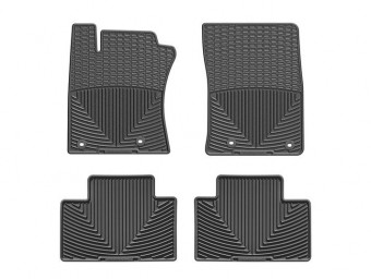 К-кт ковриков резиновых WeatherTech перед+зад черные Lexus GX/Toy LC150 14+ W307-W136