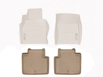 Ковры резиновые WeatherTech Infiniti Qx-60 14+ третий ряд черные 444453 - Фото 1