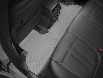 Ковры резиновые WeatherTech BMW X5/X6 (F15/F16) 14+ задние серые 465592