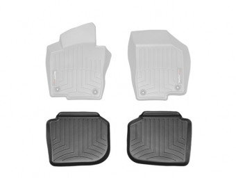 Ковры резиновые WeatherTech VW Tiguan 18+ задние черные 449892 - Фото 1