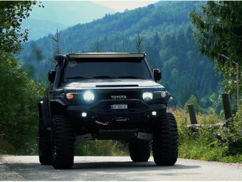 Колёсные редукторы WEREWOLF на Toyota FJ Cruiser