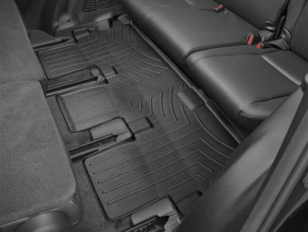 Ковры резиновые WeatherTech Toyota Highlander 14+ третий ряд черные 446323 - Фото 0