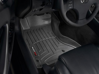 Ковры резиновые WeatherTech Lexus IS 08-13 передние черные 442041