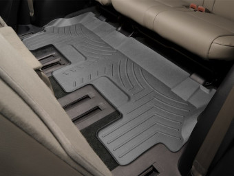 Ковры резиновые WeatherTech Toyota Sequoia 12+ третий ряд черные 440936 - Фото 0