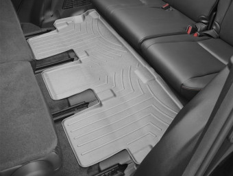 Ковры резиновые WeatherTech Toyota Highlander 14+ третий ряд серые 466323 - Фото 0