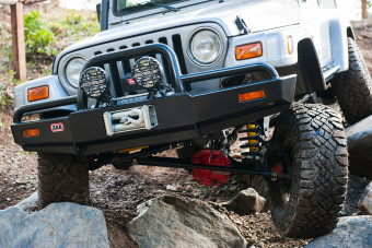 Передняя защита Winch Deluxe Jeep Wrangler TJ ARB3450070 - Фото 0