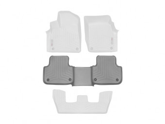 Ковры резиновые WeatherTech Audi Q7 16+ задние серые 468872 - Фото 1