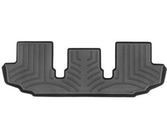 Ковры резиновые WeatherTech Toyota Highlander 20+ 3-й ряд черные 4416093