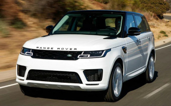 Выдвижные электрические пороги Range Rover Vogue 17+