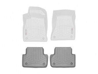 Ковры резиновые WeatherTech задние серые Audi A5 Sportback 18+ 469072 - Фото 1