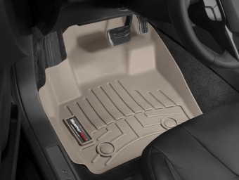 Ковры резиновые WeatherTech Ford Mondeo 13+ передние беж. 454831