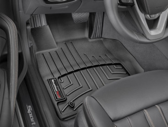 Ковры резиновые WeatherTech BMW 5 (G30/G31) 17+ передние черные 4410891