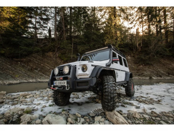 Колёсные редукторы WEREWOLF на Mercedes G-class