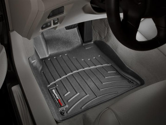 Ковры резиновые WeatherTech Infiniti Q-70 14+ передние черные 443041