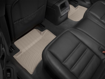 Ковры резиновые WeatherTech Porsche Macan 14+ задние беж. 452303