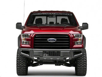 Передний бампер (пластиковый) для Ford F150 15-18 Raptor Style