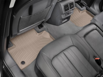 Ковры резиновые WeatherTech задние беж. Audi Q5 18+ 4511462