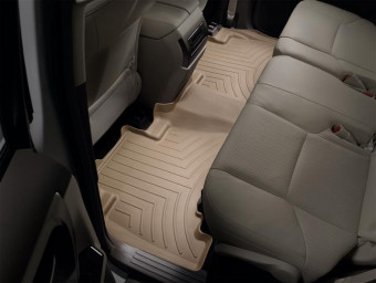 Ковры резиновые WeatherTech Lexus GX/Toyota LC150 14+ задние беж. 452862