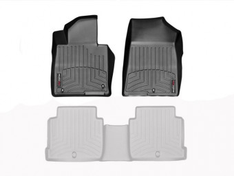 Ковры резиновые WeatherTech Hyundai Sonata 15+ передние черные 446661