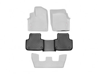 Ковры резиновые WeatherTech Audi Q7 16+ задние черные 448872 - Фото 1