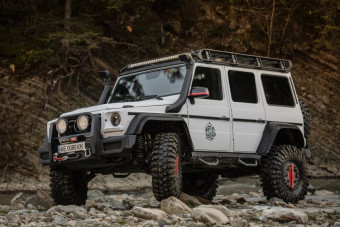 Колёсные редукторы WEREWOLF на Mercedes G-class - Фото 2