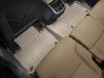 Ковры резиновые WeatherTech Volvo XC-90 16+ задние беж. 458282