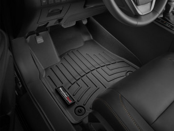 Ковры резиновые WeatherTech Toyota Highlander 14+ передние черные 446321