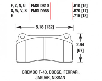 Задние тормозные колодки BREMBO GT LC200/LX570 207.4865.80 - Фото 1