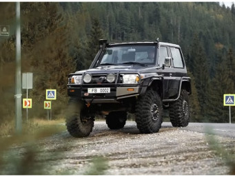 Колёсные редукторы WEREWOLF на Toyota Land Cruiser 70