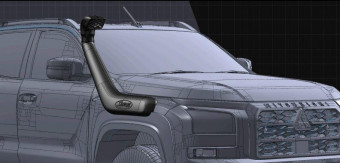 Виносний повітрозабірник SAFARI MITSUBISHI L200 MV 2.4D 24+ SS664HF