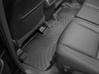 Ковры резиновые WeatherTech Toyota Highlander 14+ задние черные 446322