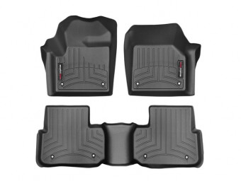 Ковры резиновые WeatherTech LR Discovery Sport 15+ задние черные 447962 - Фото 1