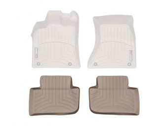 Ковры резиновые WeatherTech Porsche Macan 14+ задние беж. 452303 - Фото 1