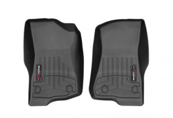 Ковры резиновые WeatherTech Jeep Wrangler JL 18+ передние черные 4413131