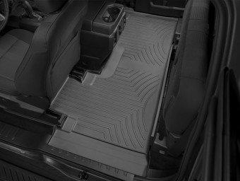 Ковры резиновые WeatherTech Ford F-150 15+ (SuperCab) задние черные 446973