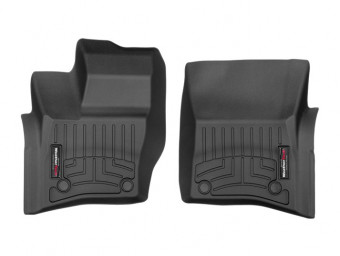 Ковры резиновые WeatherTech Land Rover Defender 90/110 20+ передние черные 4416291