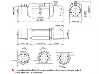 Лебедка COMEUP Seal Gen2 9,5rs 12V 4309 кг 295850 - Фото 2