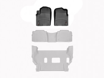 Ковры резиновые WeatherTech Infiniti Qx-80 14+ передние черные 443361 - Фото 1