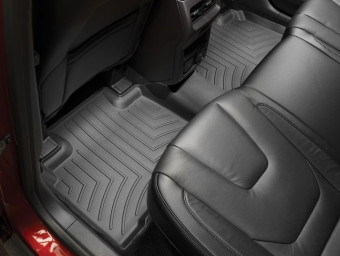 Ковры резиновые WeatherTech Ford Edge 16+ задние черные 448152