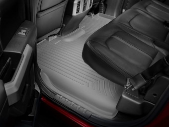 Ковры резиновые WeatherTech Ford F-150 15+ (CrewCab) задние серые 466972